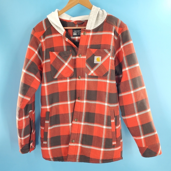 Carhartt Jackets & Blazers - Carhartt fleece lined hooded jacket XL